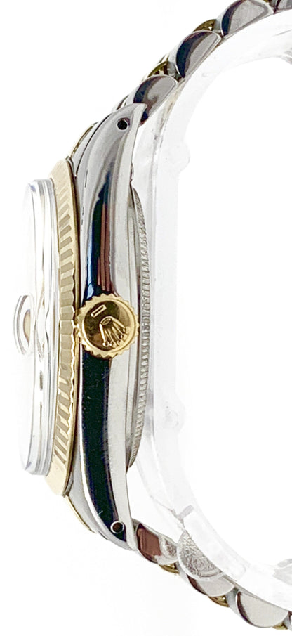 Rolex Datejust 36mm 16013 Champagne Dial Two-Tone Gold Watch