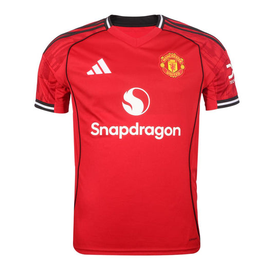 adidas Manchester United 25/26 Home Jersey (Fan Badge Edition)