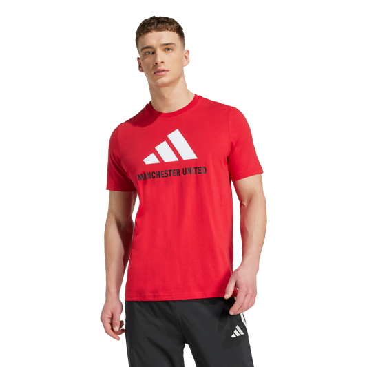 adidas Manchester United Seasonal Graphic T-Shirt