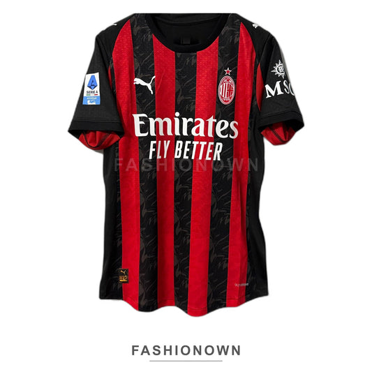 AC Milan 2025/26 Home Jersey – Player Edition