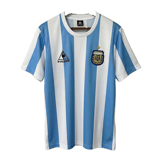 Argentina 1986 World Cup Home Retro Jersey