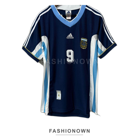 Argentina 1998 World Cup Away Retro Jersey