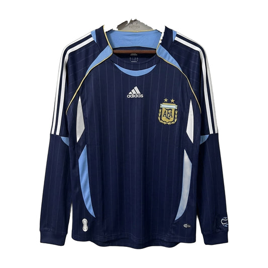 Argentina 2006 World Cup Away Long-Sleeve Retro Jersey