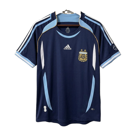 Argentina 2006 World Cup Away Retro Jersey