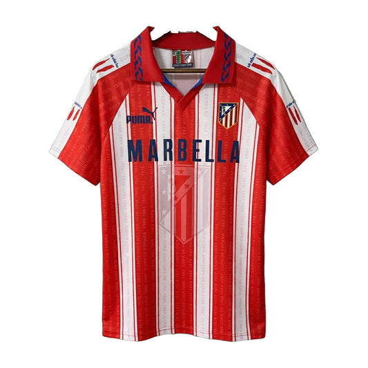 Atletico Madrid 1995/96 Home Retro Jersey