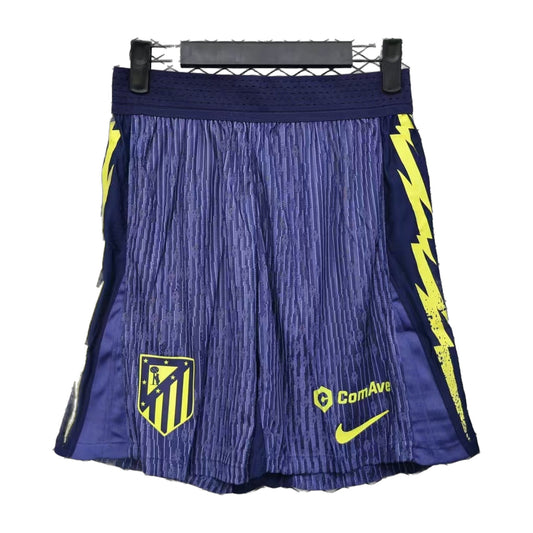 Atletico Madrid 2025/26 Away Purple Shorts – Player Edition