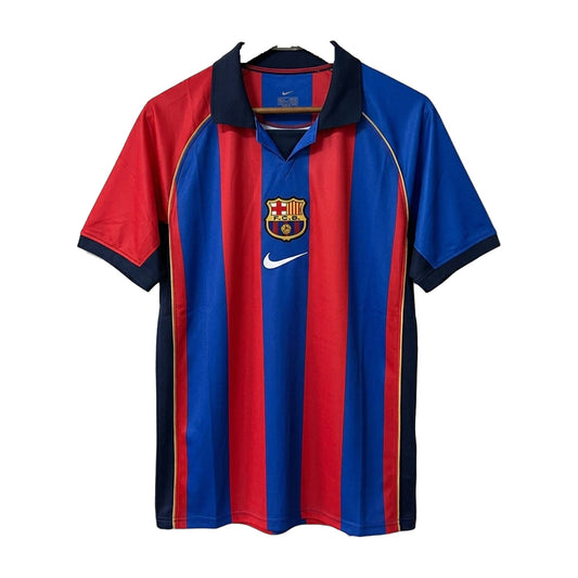 Barcelona 2001/02 Home Retro Jersey