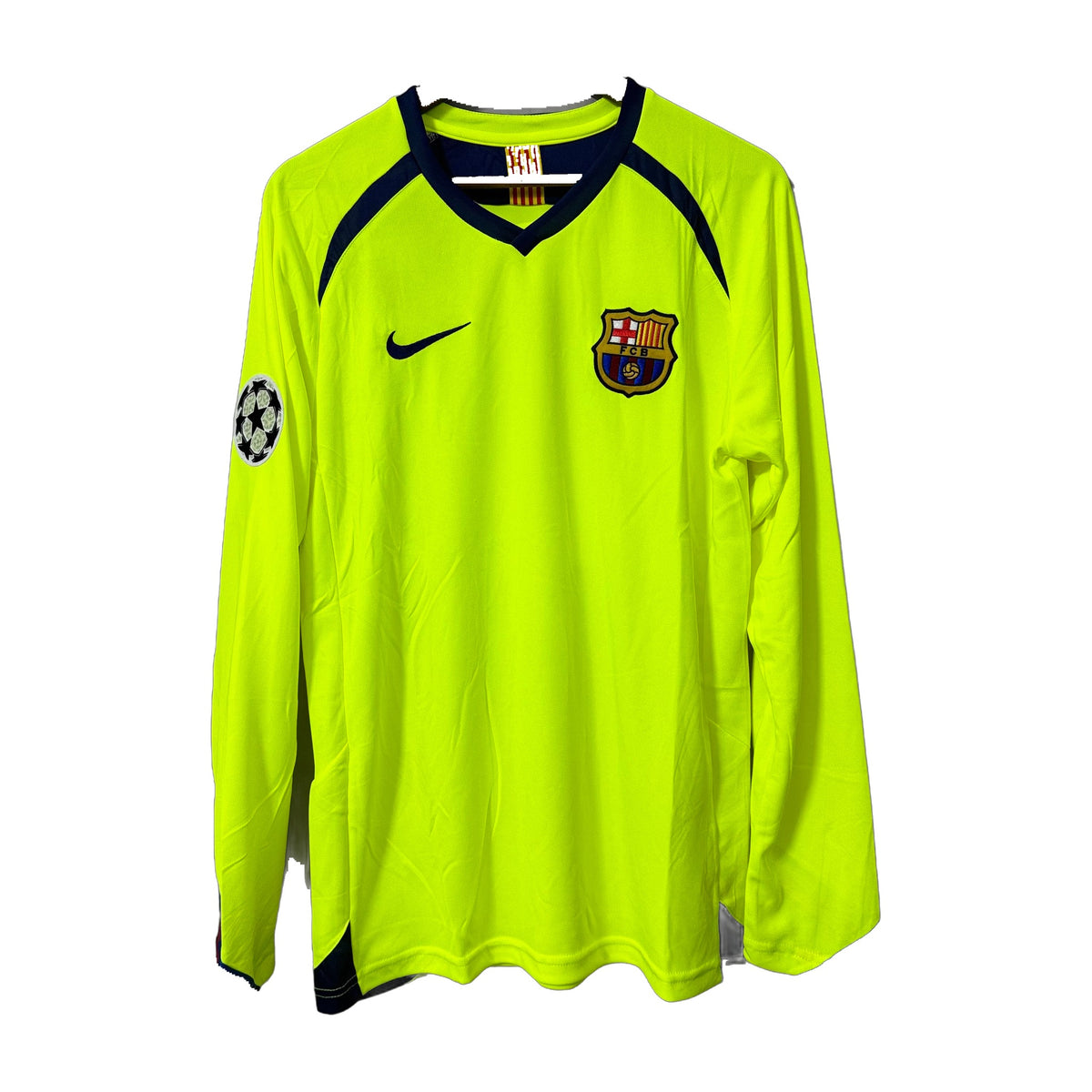 Barcelona 2005/06 Away Long-Sleeve Retro Jersey