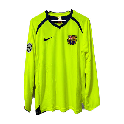 Barcelona 2005/06 Away Long-Sleeve Retro Jersey