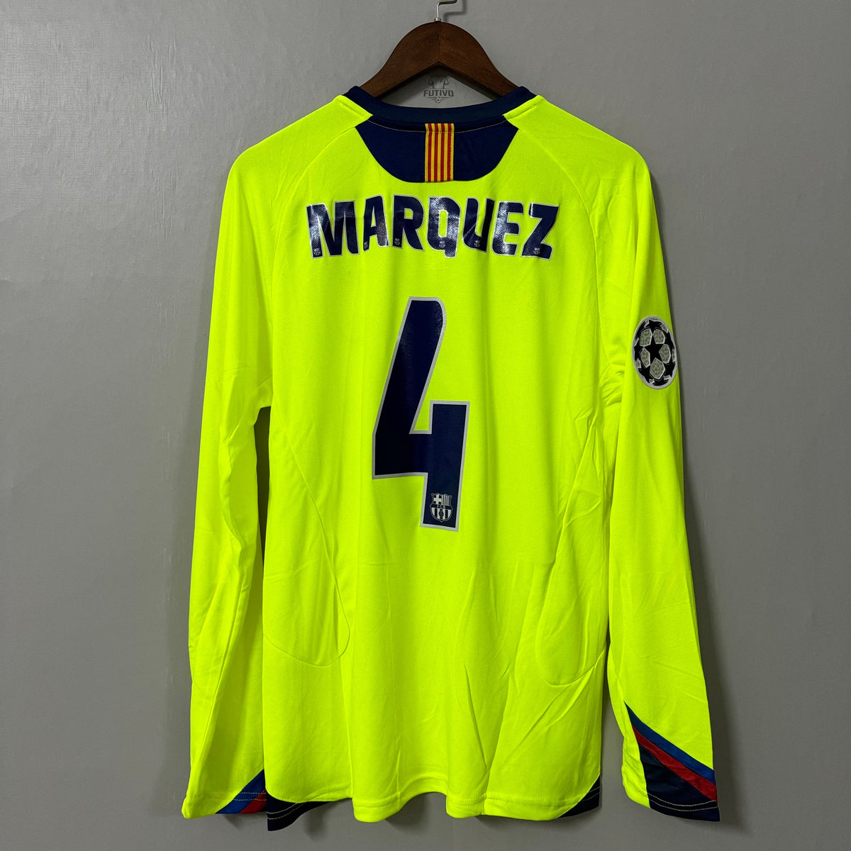 Barcelona 2005/06 Away Long-Sleeve Retro Jersey – view 2