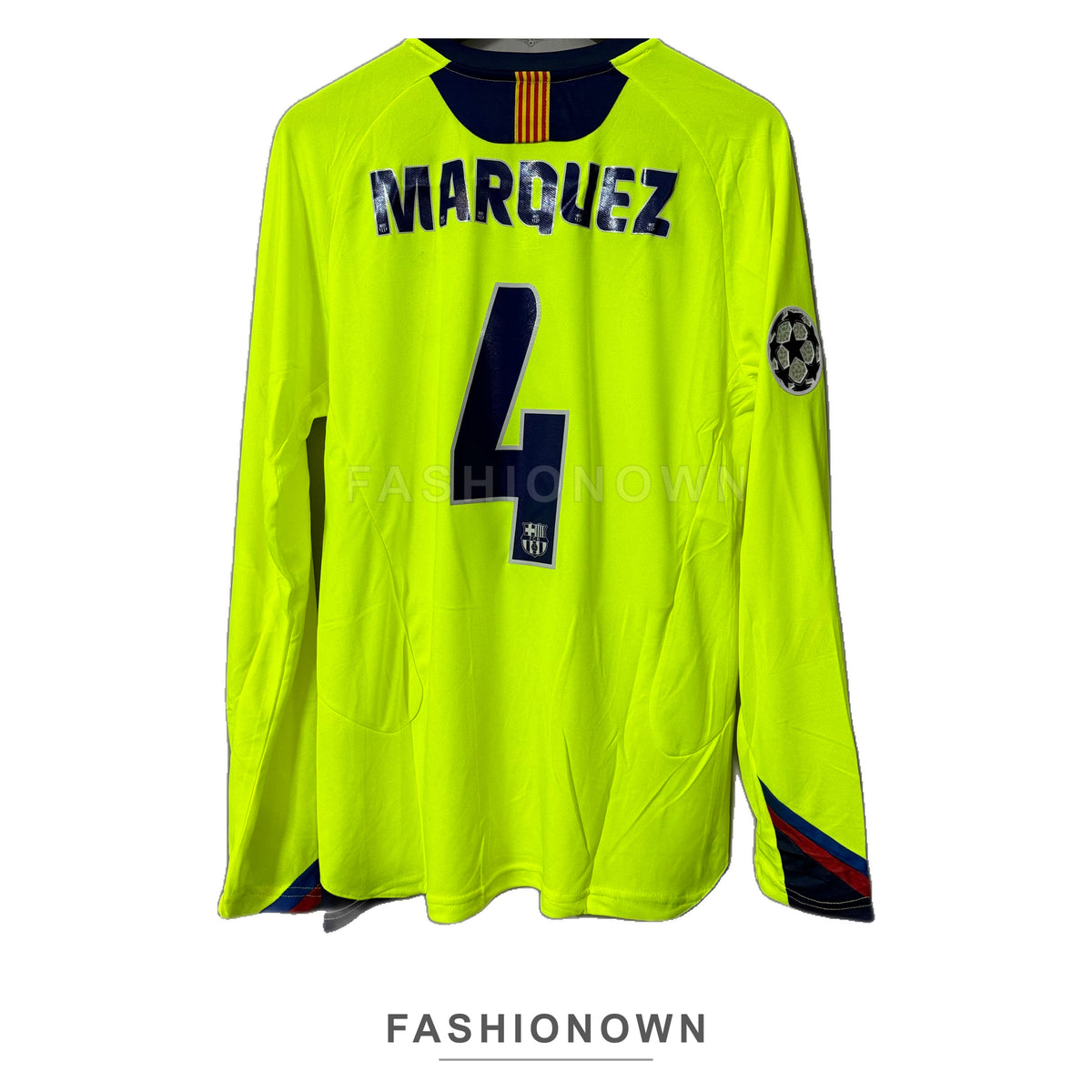 Barcelona 2005/06 Away Long-Sleeve Retro Jersey – view 2