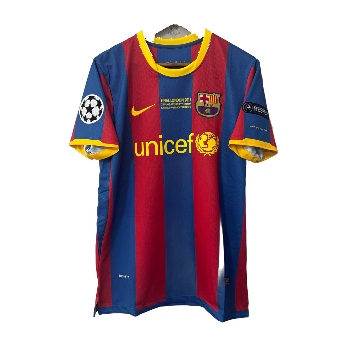 Barcelona 2010/11 Home (UCL Final) Retro Jersey
