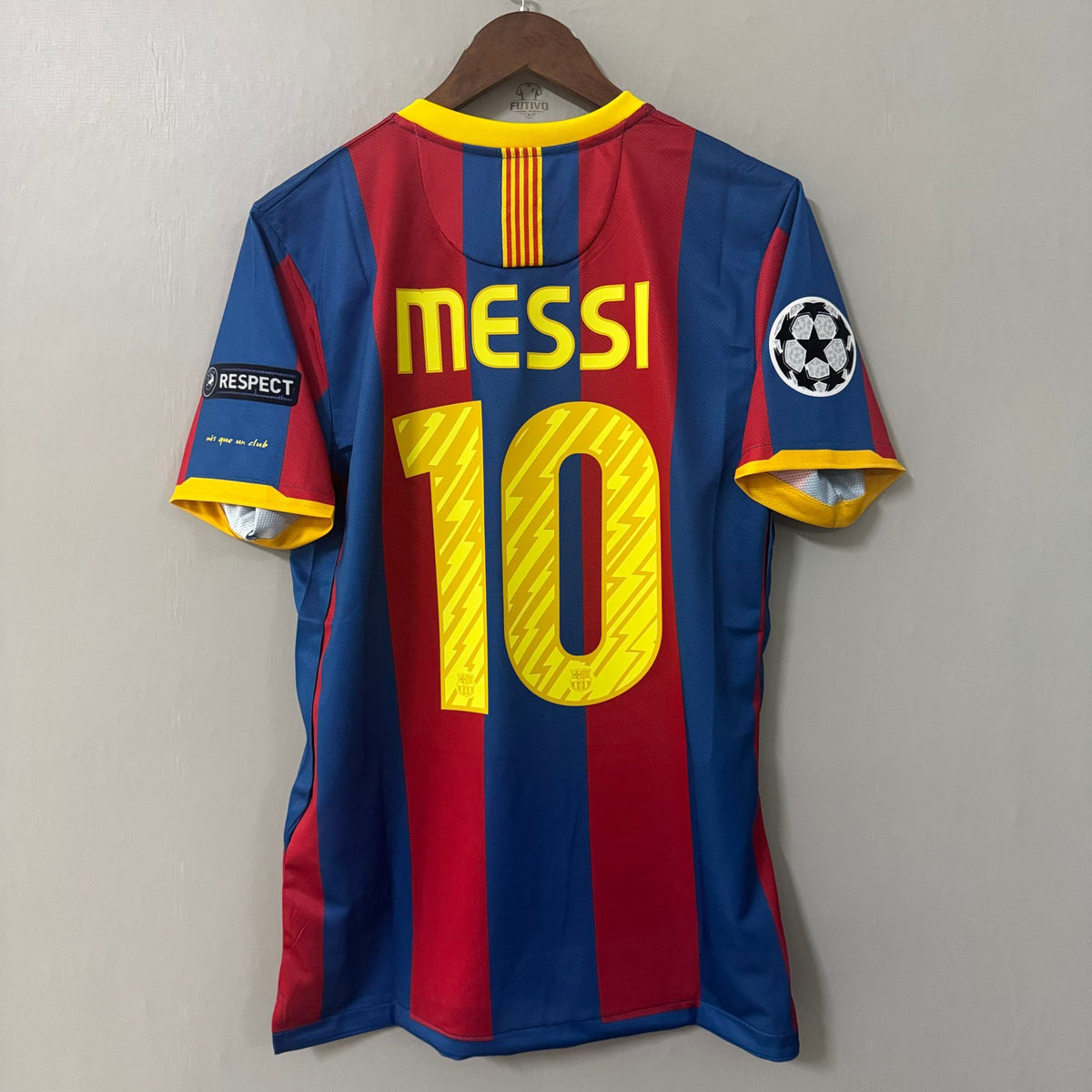 Barcelona 2010/11 Home (UCL Final) Retro Jersey – view 2