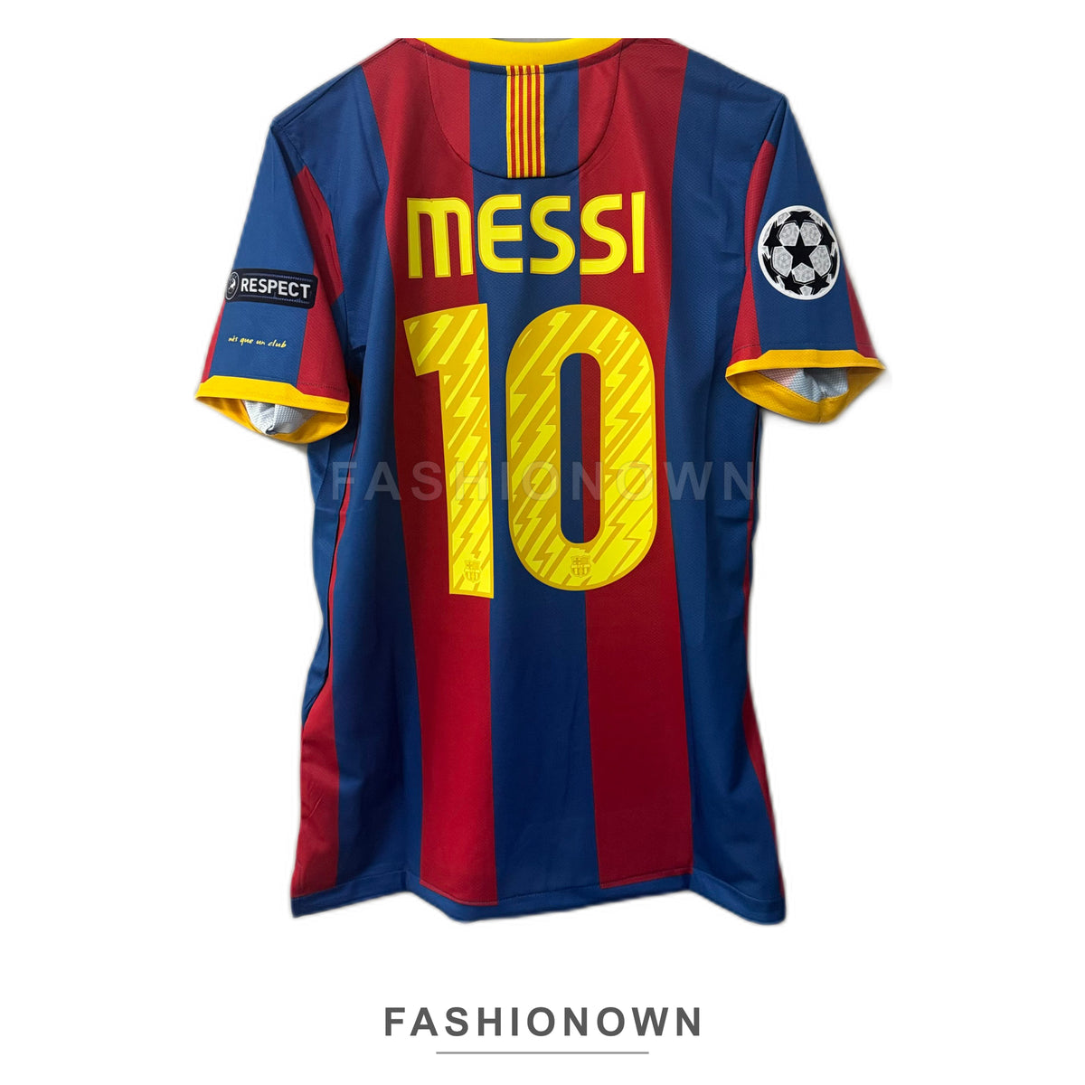 Barcelona 2010/11 Home (UCL Final) Retro Jersey – view 2