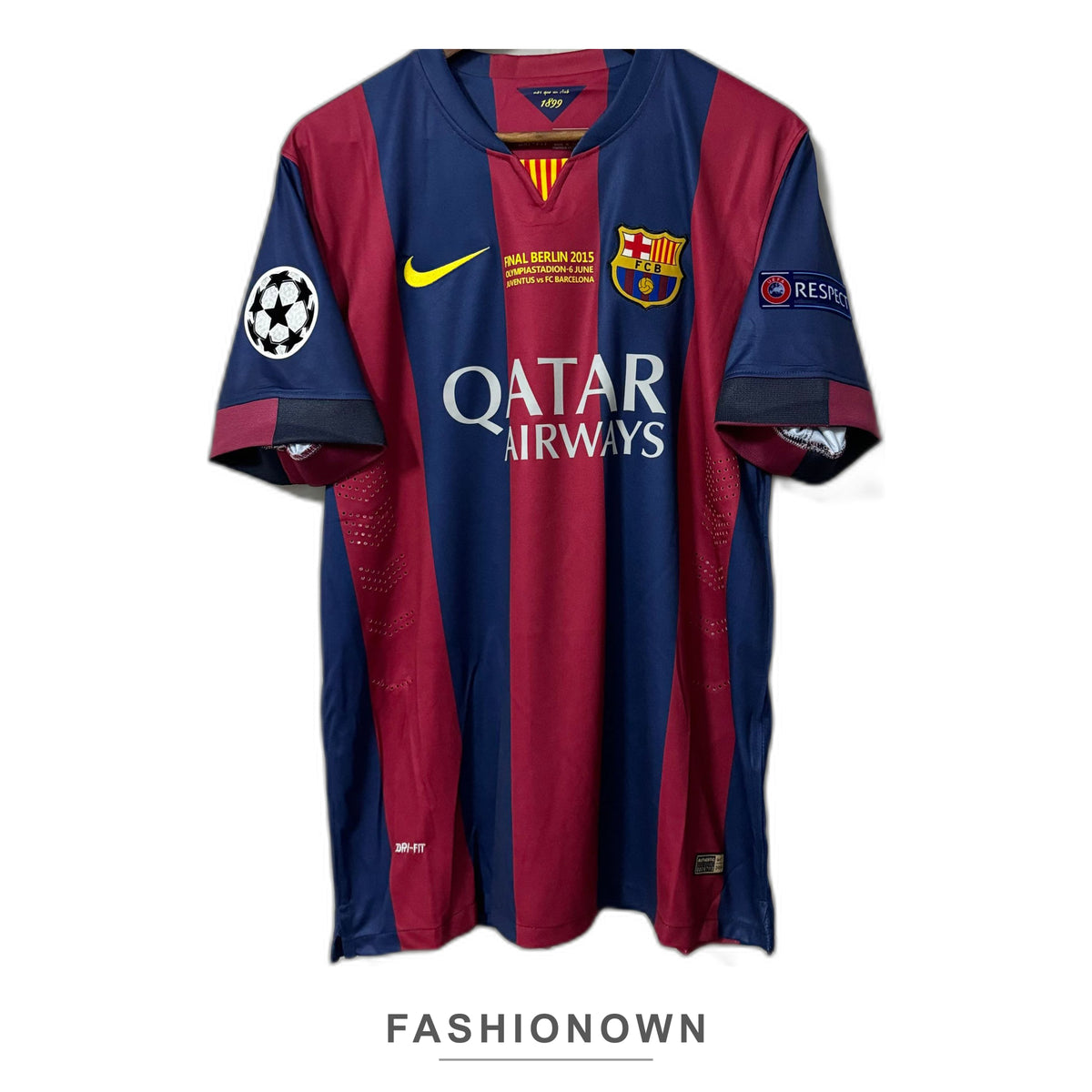 Barcelona 2014/15 Home (UCL Final) Retro Jersey