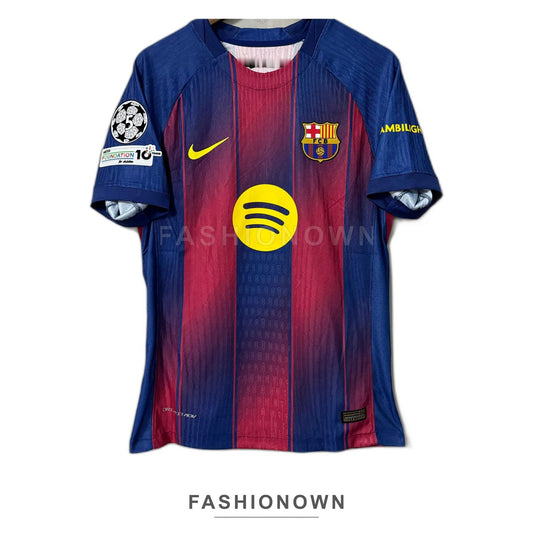 Barcelona 2025/26 Home Jersey – Player Edition