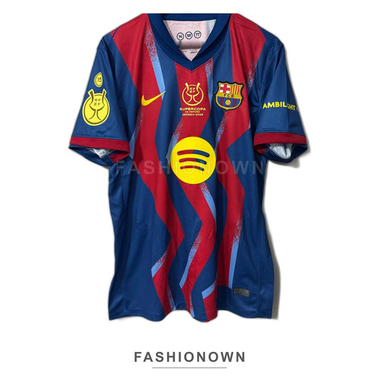 Barcelona 2025/26 Spanish Super Cup Champions Jersey