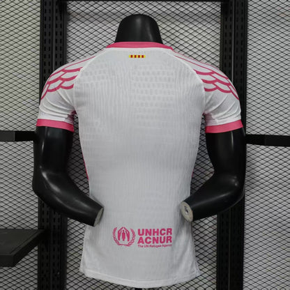Barcelona 2025/26 Special Edition White/Pink Jersey – Player Edition – view 2