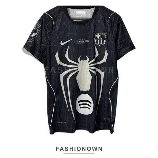Barcelona x Black Spider Man 2026 Special Jersey – Player Edition