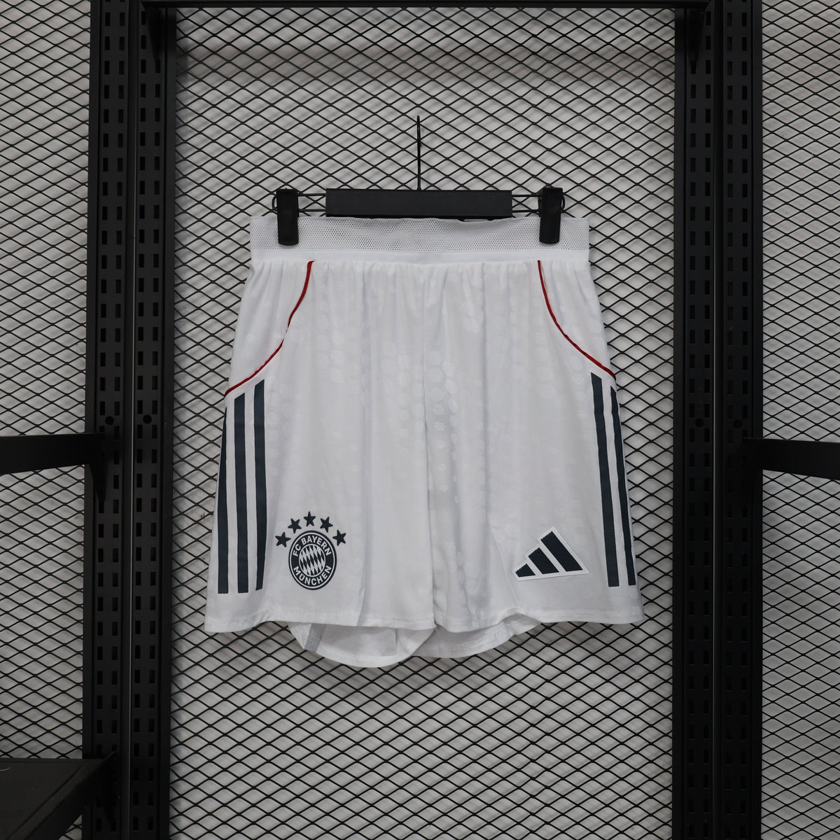 Bayern Munich 2025/26 Away White Shorts – Player Edition
