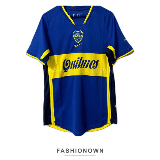 Boca Juniors 2001/02 Home Retro Jersey