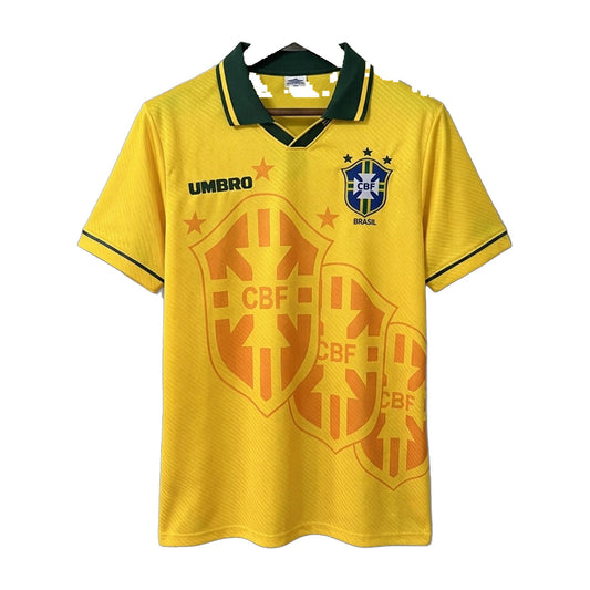Brazil 1994 World Cup Home Retro Jersey