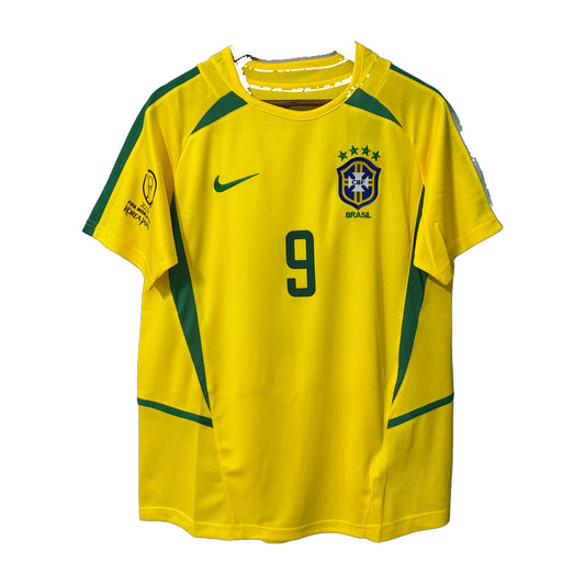 Brazil 2002 World Cup Home Retro Jersey