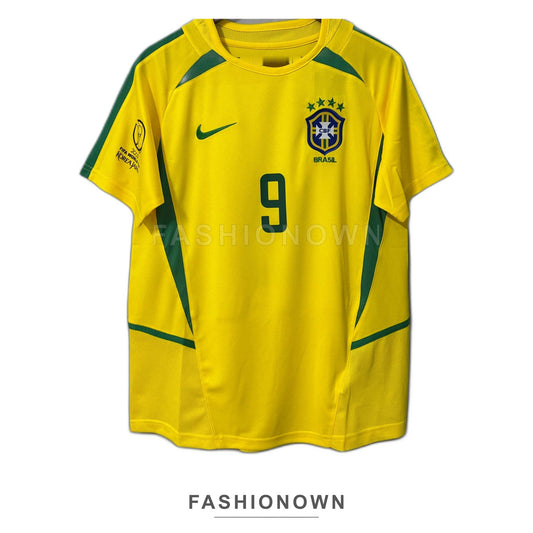 Brazil 2002 World Cup Home Retro Jersey