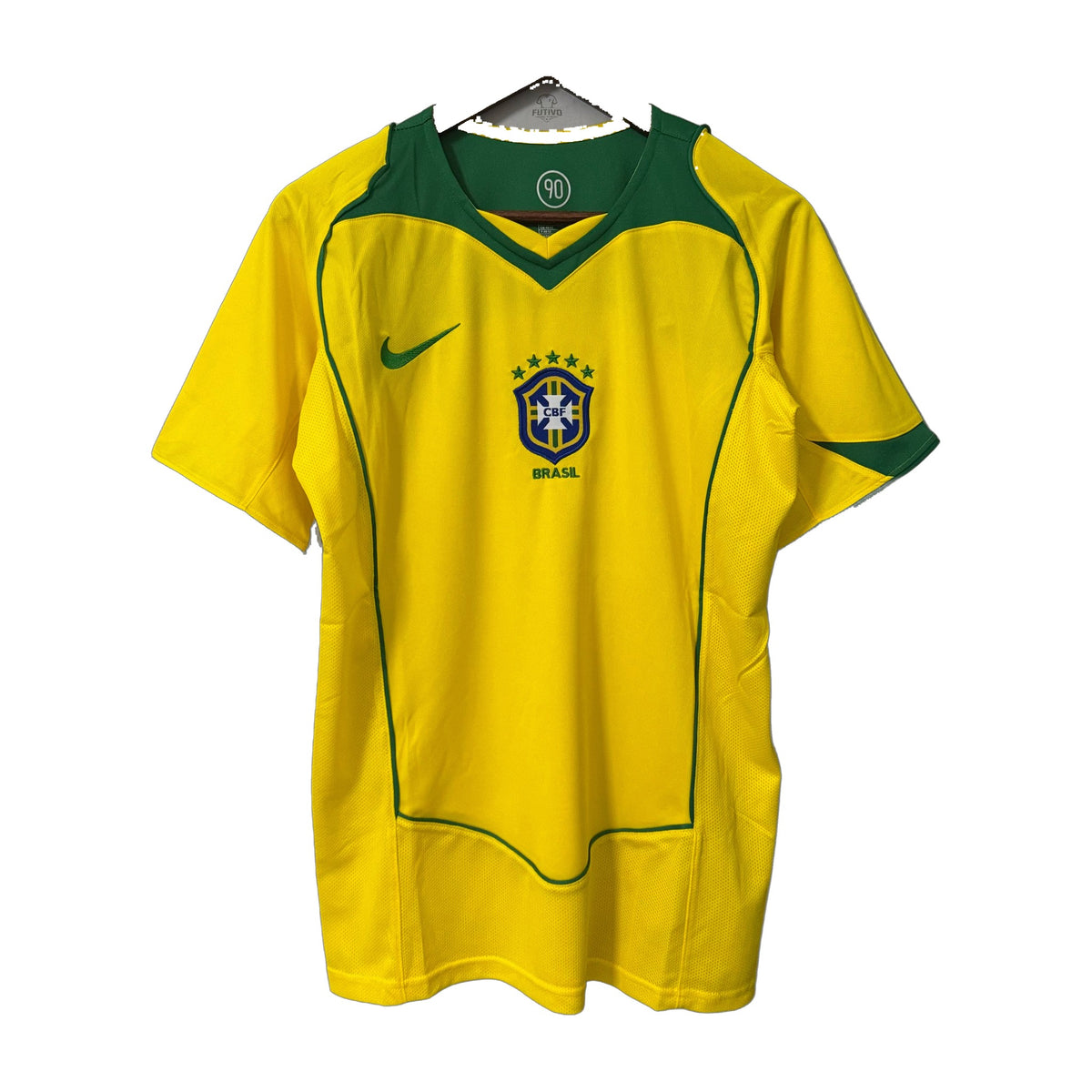 Brazil 2004 Home Retro Jersey