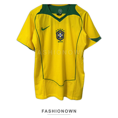 Brazil 2004 Home Retro Jersey