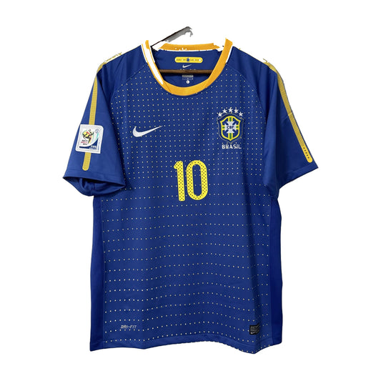 Brazil 2010 World Cup Away Retro Jersey