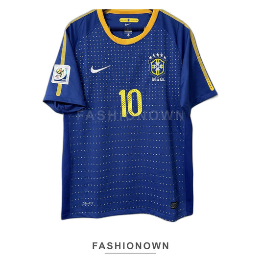 Brazil 2010 World Cup Away Retro Jersey