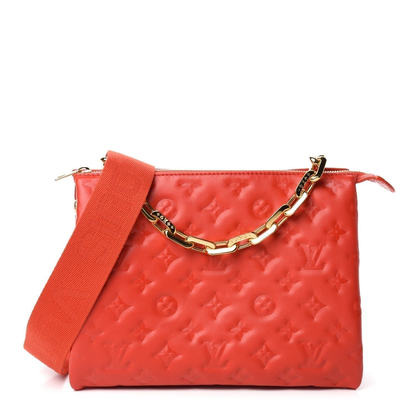 Embossed Monogram Coussin PM