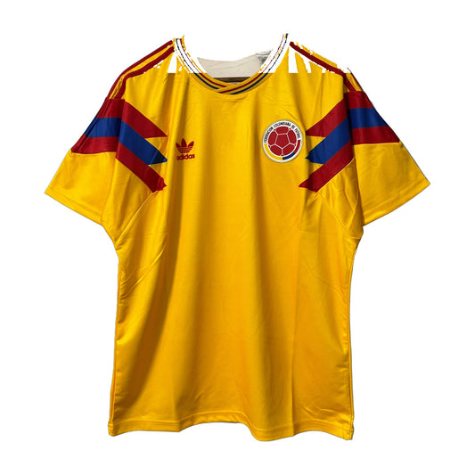 Colombia 1990 World Cup Home Retro Jersey – #10