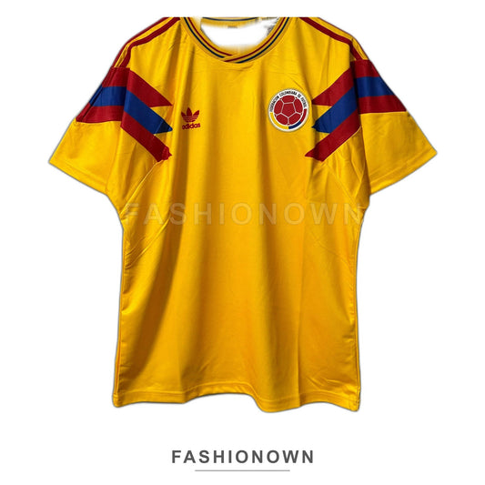 Colombia 1990 World Cup Home Retro Jersey – #10