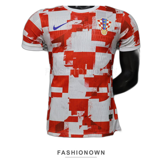 Croatia 2026 Glitchy Special Jersey – Player Edition