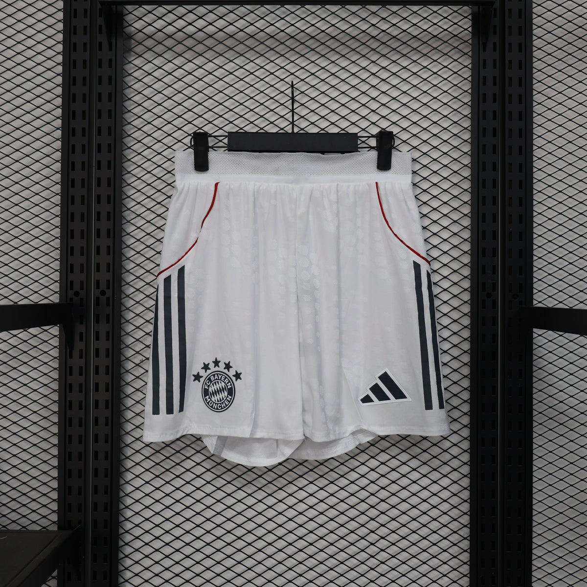 Bayern Munich 2025/26 Away White Shorts – Player Edition