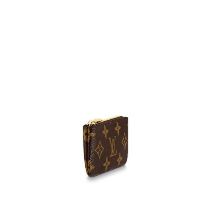 Key Pouch - Monogram Canvas - Brown