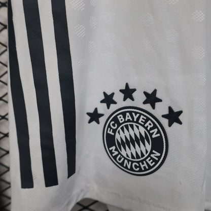 Bayern Munich 2025/26 Away White Shorts – Player Edition