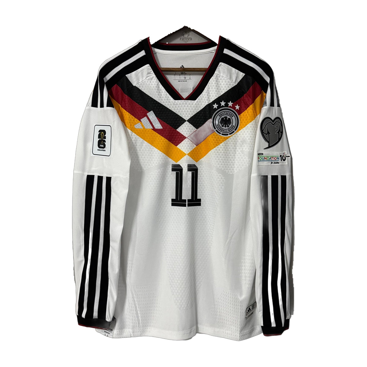 Germany 2026 World Cup Home Long-Sleeve Jersey – Player Edition