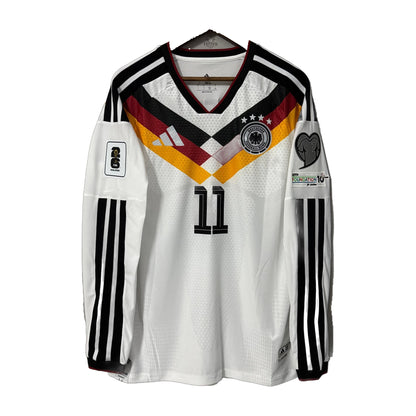 Germany 2026 World Cup Home Long-Sleeve Jersey – Player Edition