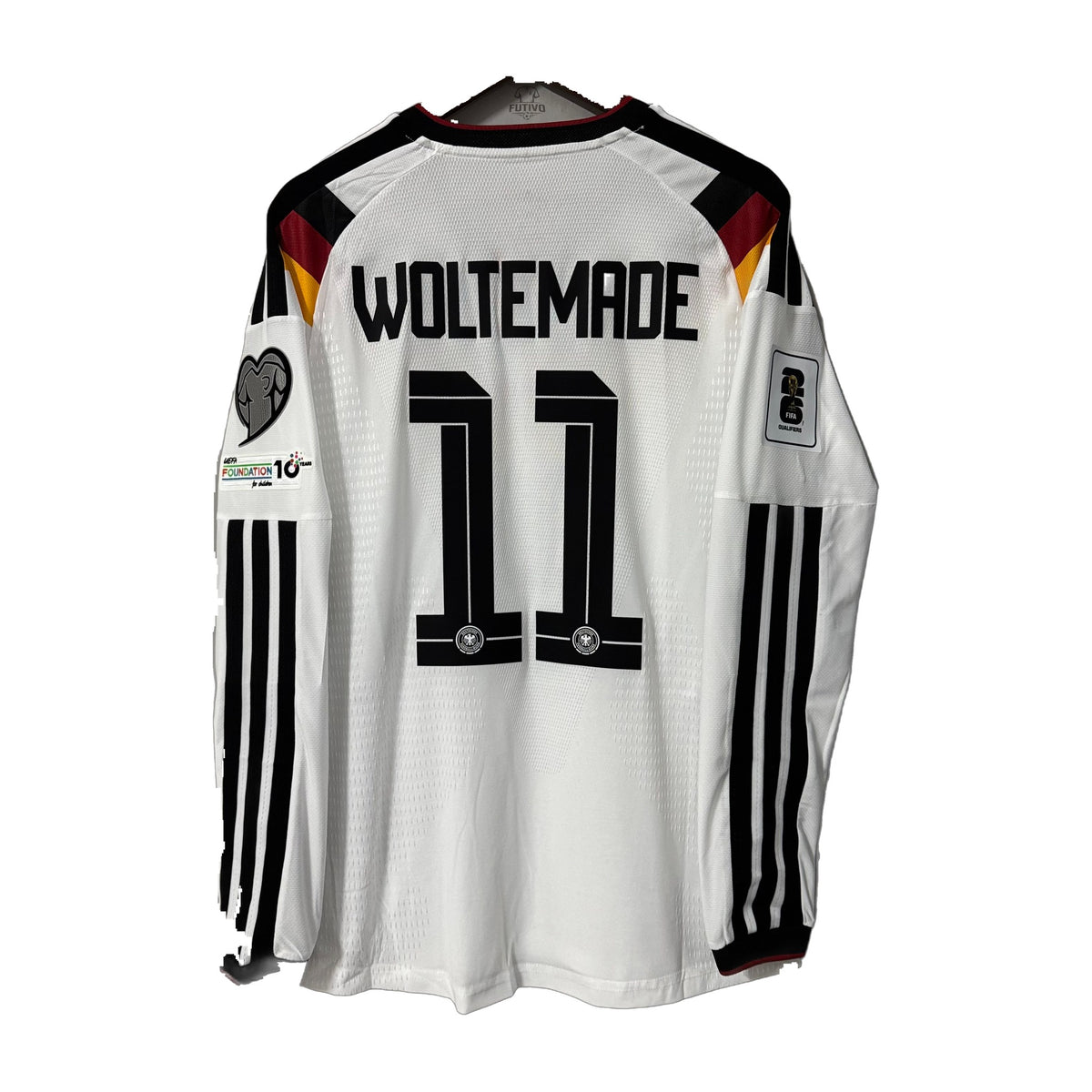 Germany 2026 World Cup Home Long-Sleeve Jersey – Player Edition – view 2