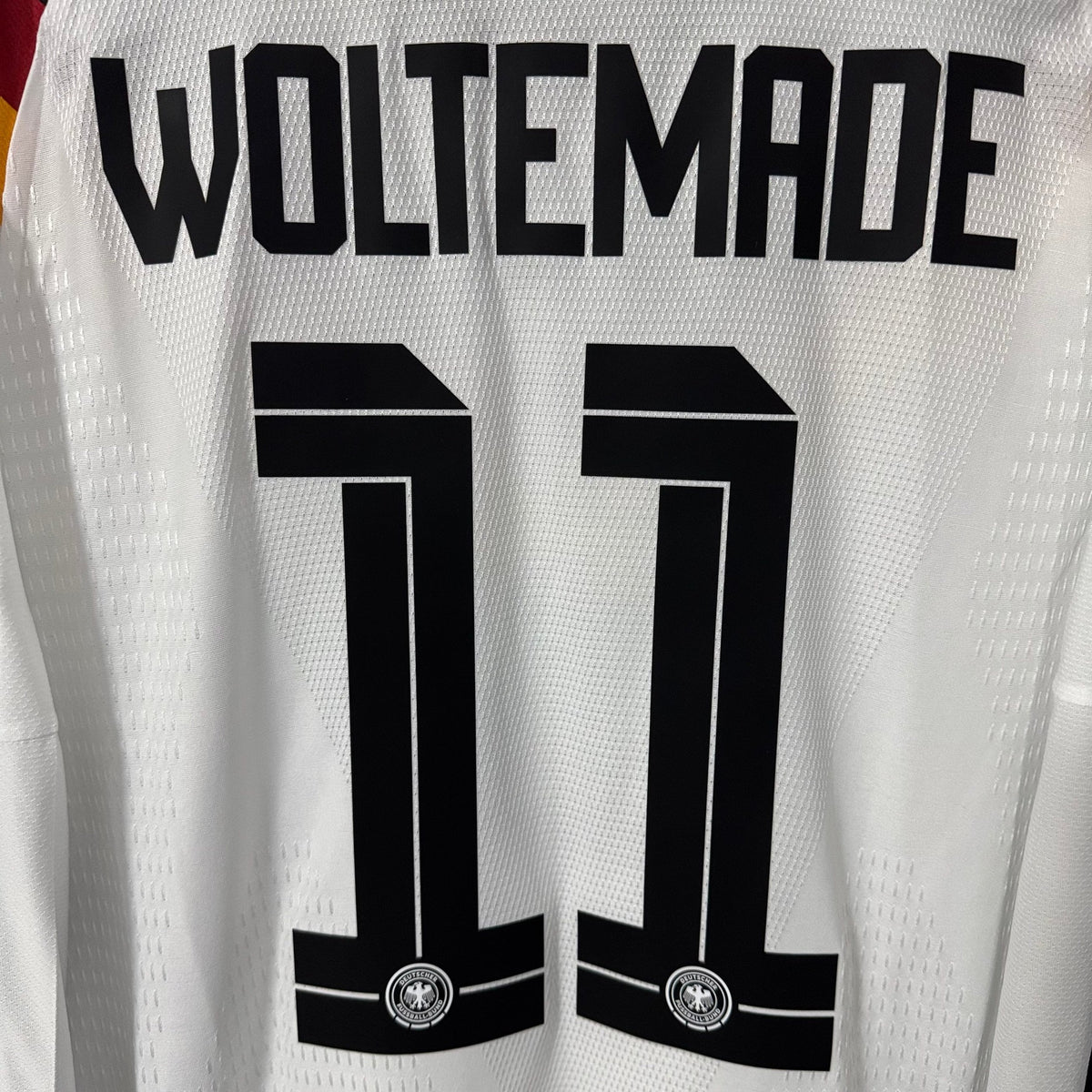 Germany 2026 World Cup Home Long-Sleeve Jersey – Player Edition – view 3
