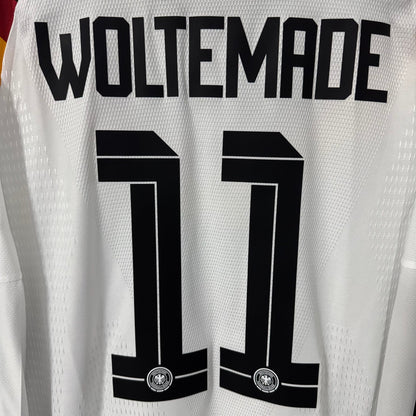 Germany 2026 World Cup Home Long-Sleeve Jersey – Player Edition – view 3