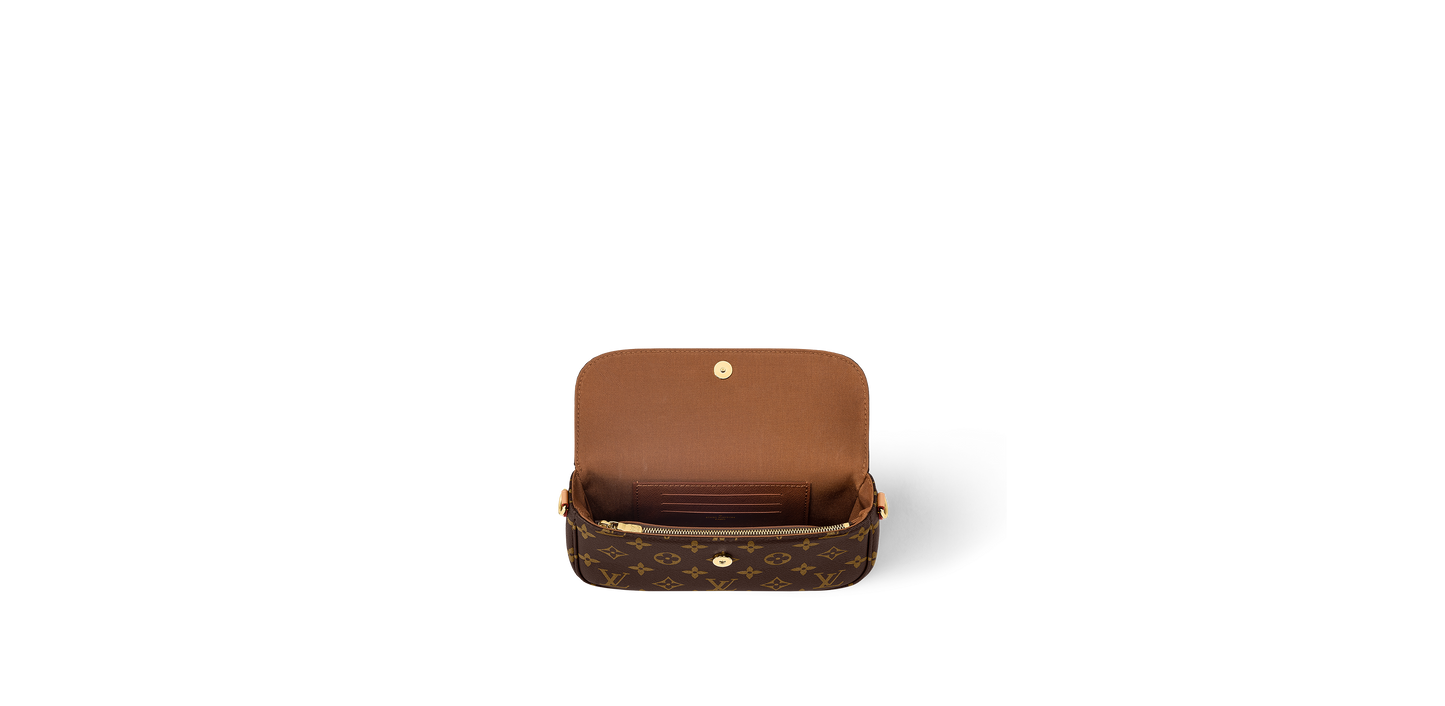 Louis Vuitton Wallet On Chain Ivy Monogram Canvas Bag | Luxury Designer Crossbody