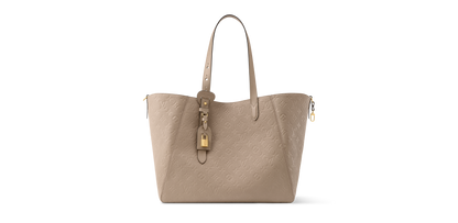 Louis Vuitton All In One MM Black Monogram Empreinte Leather Handbag | Luxury Designer Tote