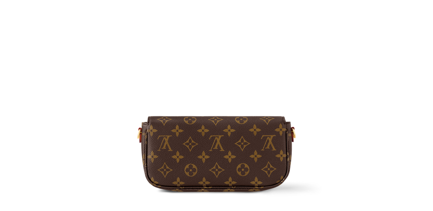 Louis Vuitton Wallet On Chain Ivy Monogram Canvas Bag | Luxury Designer Crossbody