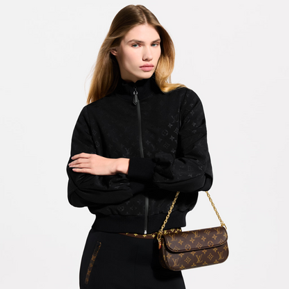 Louis Vuitton Wallet On Chain Ivy Monogram Canvas Bag | Luxury Designer Crossbody