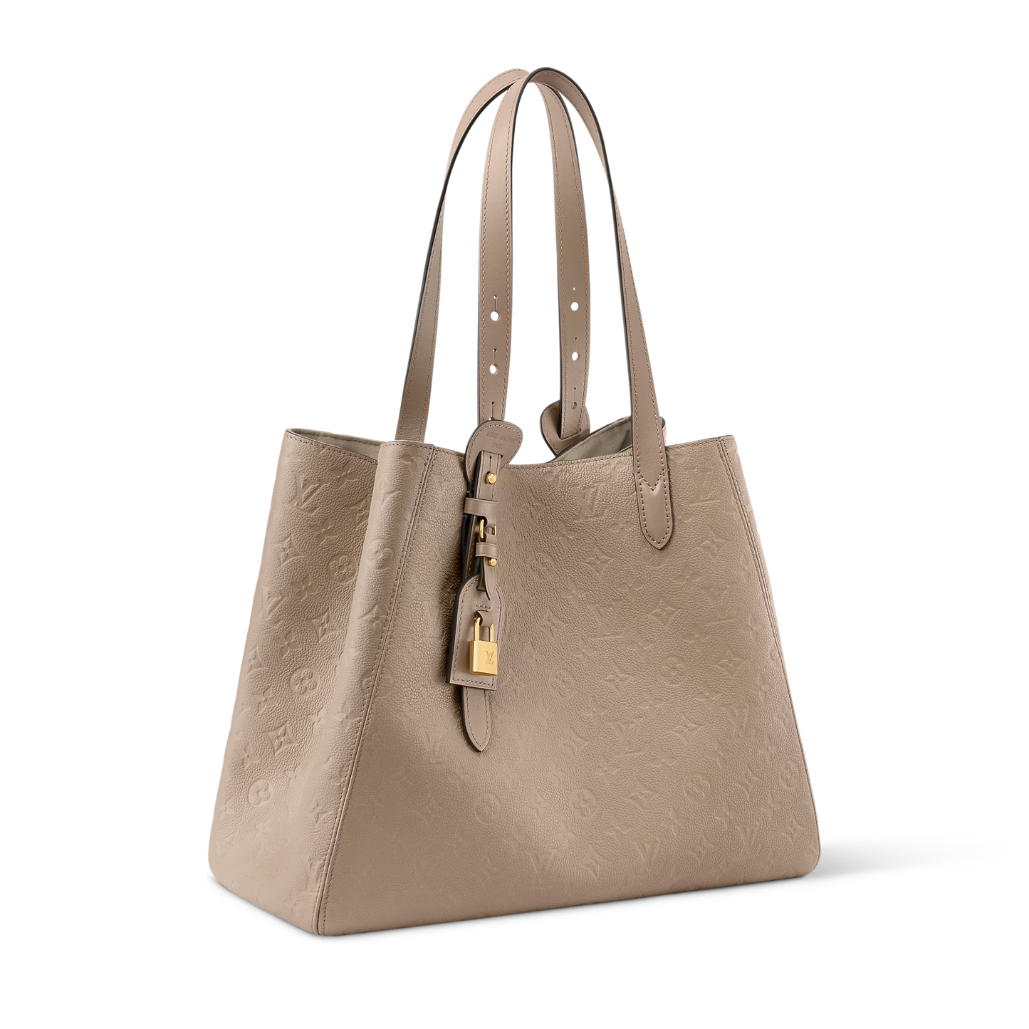 Louis Vuitton All In One MM Black Monogram Empreinte Leather Handbag | Luxury Designer Tote