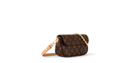 Louis Vuitton Wallet On Chain Ivy Monogram Canvas Bag | Luxury Designer Crossbody